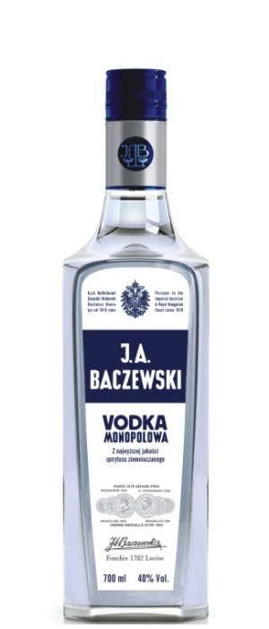 J.A. Baczewski Wodka 40% vol. 0,7-l