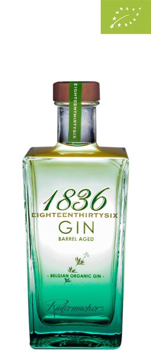 1836 Organic Barrel Aged Gin 42% vol. 0,7-l