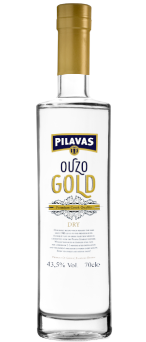 Pilavas Ouzo Gold 43,5% vol. 0,7-l