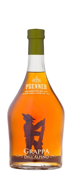 Psenner Grappa dell'Alpino mit Holzfigur 40% vol. 0,7-l