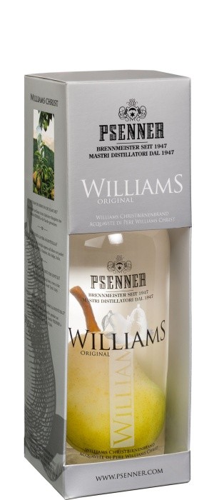 Psenner Williams mit Frucht 38% vol. 0,5-l