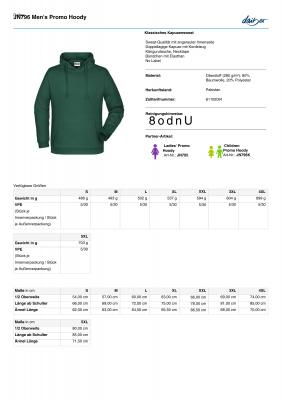 Kisker Hoody Unisex Gr. S